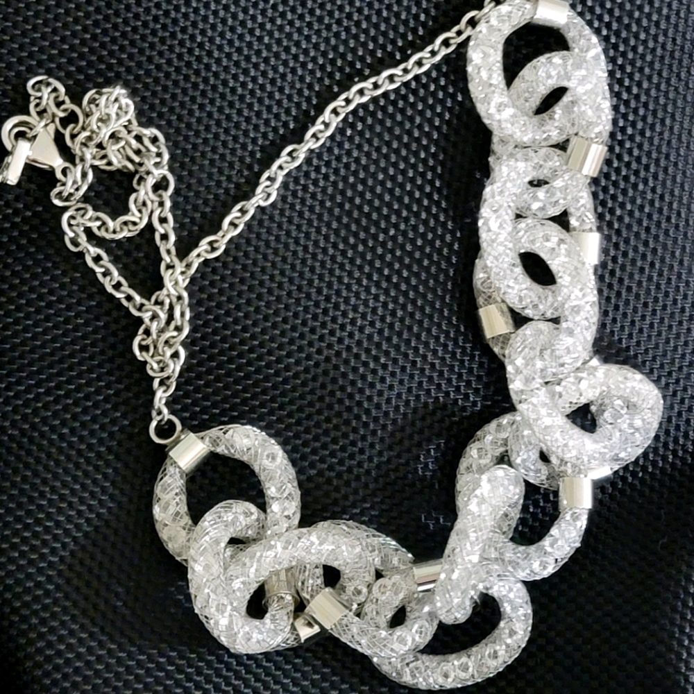 Swarovski stardust necklace